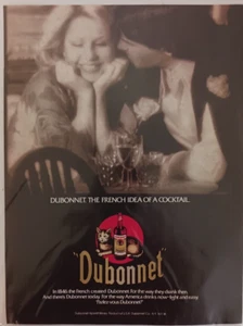 1978 Dubonnet Aperitif Wines Full Color Print Advertisement FREE SHIPPING - Picture 1 of 1