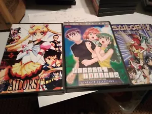 Sailor Victory 3 Mixed Animated Dvd's - Picture 1 of 3