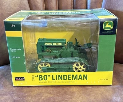1943 BO Lindeman Die-Cast John Deere Crawler Tractor SpecCast 1/16 Scale - Image 1 of 4