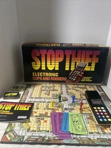 STOP THIEF Game 1979 Electronic Cops Robbers Vintage TESTED Works - Picture 1 of 9