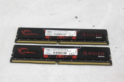 A pair of G.Skill Aegis 32GB (2x16GB) Kit DDR4 2133MHz Ram F4-2133C15D-16GIS - Image 1 of 2