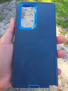 samsung Galaxy s22 dark blue and blue phone case - Photo 1 sur 2