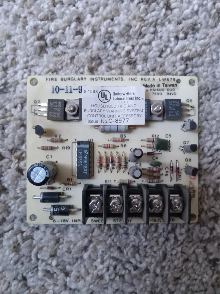 Instrumentos de robo de incendios LW 679 Sirena Driver Foto 1 de 1