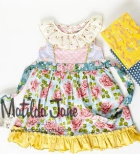 Matilda Jane Girls’ Floral Dress_Good Hart_Sz 4 - Picture 1 of 5