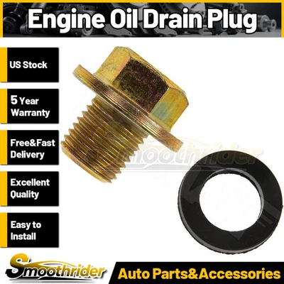 Dorman - Tapón de drenaje de aceite de motor de grado automático para Toyota Camry 1988-2017 2018 2019 Foto 1 de 3