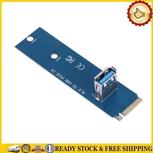 M.2/NGFF to USB3.0 Port PCI-E Converter Adapter Miner Graphic Extender Card - Afbeelding 1 van 3