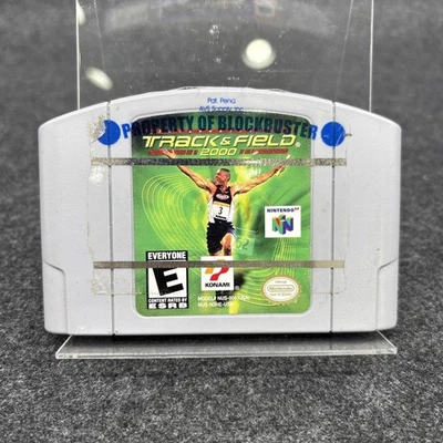 International Track and Field 2000 (N64) - Autêntico Bom Estado - Imagem 1 de 4