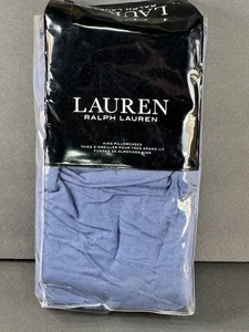 Ralph Lauren Kent Blau King Kissenbezüge 2er Set Baumwolle Leinenmischung - Bild 1 von 6