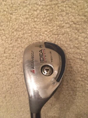 Left Handed Adams Idea Tech OS 3 Iron Hybrid 60g Regular Flex Graphite Shaft - Image 1 of 4