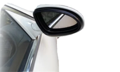 Protectores de espejo retrovisor lateral antirrobo para Mercedes-Benz S550 2007-2009 Foto 1 de 4