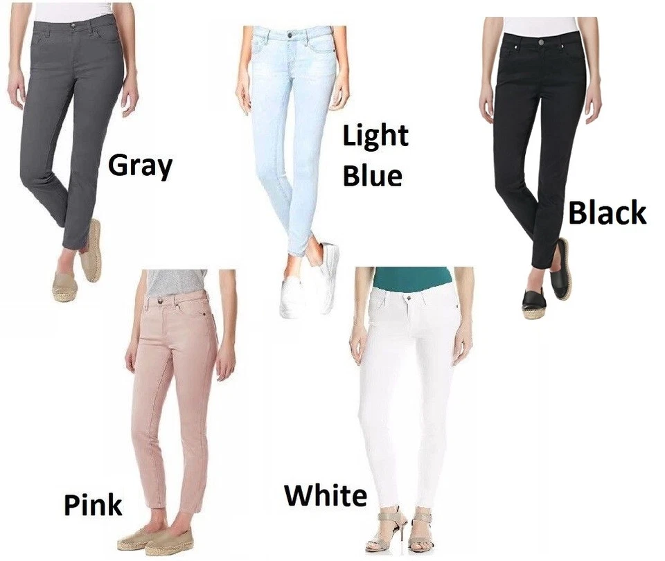 Buffalo David Bitton Ladies Stretch Skinny Ankle Grazer Pants Colors / Sizes NWT - Image 1 of 1