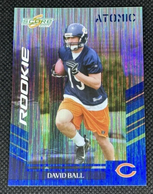 David Ball 2007 Score #380 RC Atomic Chicago Bears - Image 1 of 2