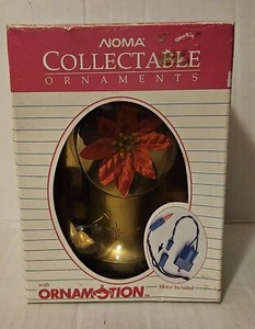 Vintage NiB Ornamotion Animated Flying Doves Bell Ornament - Picture 1 of 7