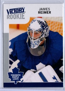 2009-10 Upper Deck Victory Update James Reimer Rookie Toronto Maple Leafs #336