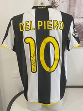 maglia autografata del piero