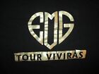 Emg Tour Viviras T Shirt Heart Love You Will Live Spanish Latino Hispanic Medium