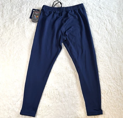 Compression Pants Aeroline Fitness Gear Performance Wear Men's XL Navy Blue New - Image 1 of 4
