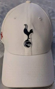 Tottenham Hotspur- White New Era 9Forty Football Hat/Cap Strapback England Flag - Picture 1 of 8
