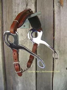 Hackamore - English with Maxtra Nose, Chrome Plated Cheeks - Picture 1 of 6