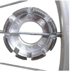 Multi Funktion Fahrrad Speichen Spanner8-fach Nippel Gr.10-15 Speichen Schlüssel - Bild 1 von 5