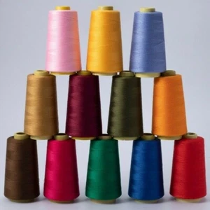 3000 Yards Sewing Thread 40S/2 Polyester Threads Apparel Sew Accessory Costume - Picture 1 of 21