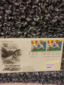 U.S. FIRST DAY COVER PRESERVE THE ENVIRONMENT 1974 - Picture 1 of 4