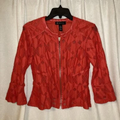 chaqueta blazer roja Foto 1 de 4