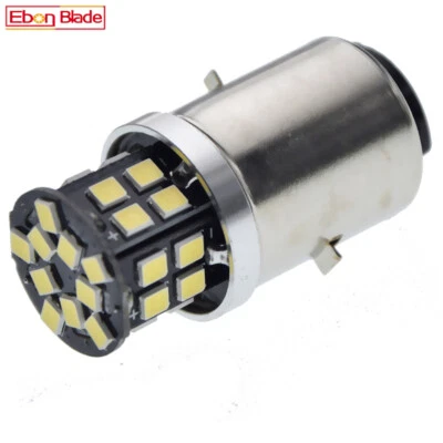 50Pcs 6V 6 Volt BA20D H6 LED Motorbike Headlight Bulb Dual Beam Front Head Lamp Foto 1 de 4