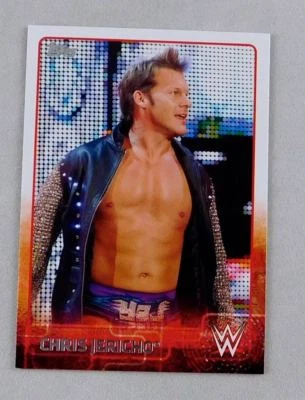 Chris Jericho WWE Wrestling Trading Card WWF Topps Raw Superstar Series #17 - Image 1 of 2