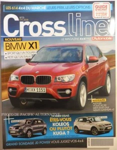 Revue CROSS LINE 13 l'automobile magazine 4x4 été 2008 bmw X1 audi Q5 glk FRANCE - Imagen 1 de 1