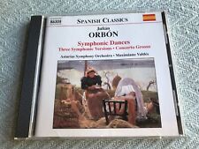 SPANISH CLASSICS- ORBON: Symphonic Dances; 3 Sym Versions; Concerto (CD,...