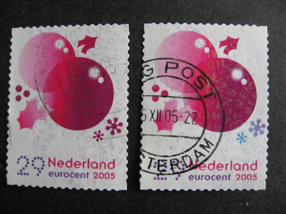 Netherlands variety, error purple snowflake used, Sc 1211g regular for reference - Image 1 of 3