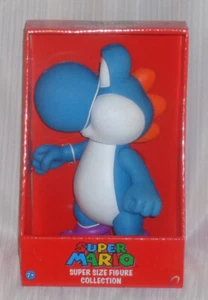 Super Mario Super Size Figure Collection Blue Yoshi Figure - 9"  1/2 inches - Picture 1 of 4