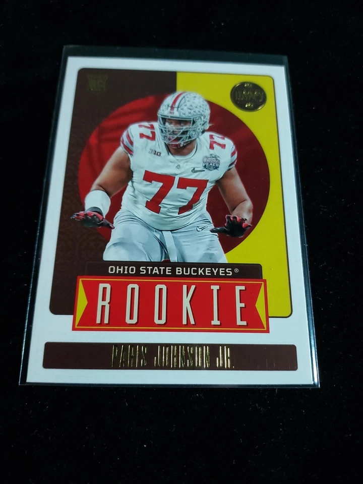 2023 PANINI LEGACY FOOTBALL ROOKIE CARD #177 PARIS JOHNSON Jr. ARIZONA CARDINALS - Image 1 of 2
