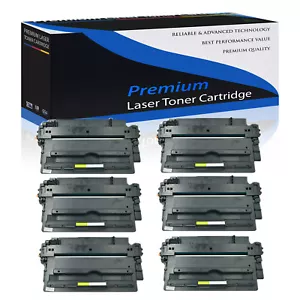 Confezione 6 Toner CF214A per HP LaserJet Enterprise 700 M712dn MFP M725dn MFP M725f - Foto 1 di 24