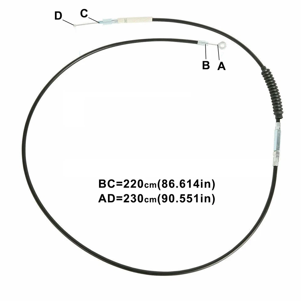 Cable de embrague apto para Harley Davidson Touring Road King Electra Glide 2009-2013 Foto 1 de 1