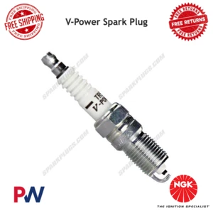 Bujía hexagonal NGK V-Power tamaño 5/8"" rosca tamaño 14 mm 3951 TR55 #3951 - Imagen 1 de 6