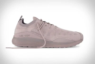 Lane-Eight HIIT TRAINER Mujer EE. UU. 9.5 Zapatos para Correr Gris Cálido Vegano Gimnasio Tenis Foto 1 de 4