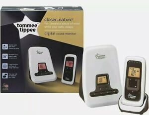 TOMMEE TIPPEE CLOSER TO NATURE DIGITAL SOUND BABY MONITOR 1000 