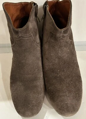 Isabel Marant Talla 38/US 8 Envejecido Taupe Gamuza Grueso Botines  Foto 1 de 4