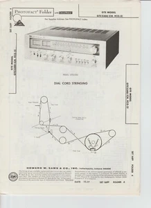 GTE GTE2300 AM/FM Receiver (R23-5 Chassis) Photofact Folder, Sams Service Manual - Picture 1 of 1