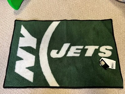 Alfombra de fanático de los New York Jets NFL, alfombra de acento, alfombra de baño, alfombra de dormitorio 20x30" Foto 1 de 4