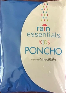 Kids Poncho by Rain Essential, Hood, Side Snaps - Picture 1 of 2