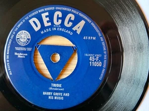 HARRY GROVE AND HIS MUSIC TRUDIE 7" DECCA (1958) EX-POP EASY JAZZ ENGLAND - Bild 1 von 3