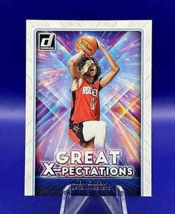 2021-22 Panini Donruss JALEN GREEN Great X-Pectations Rookie #11 Houston Rockets - Picture 1 of 2
