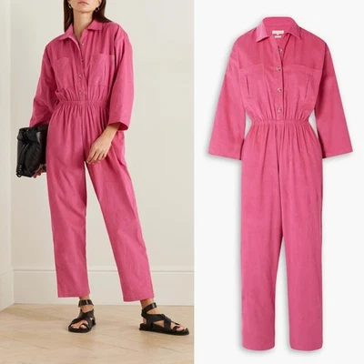 Хлопковый вельветовый комбинезон Suzie Kondi Krisa фуксия розовый маленький - Изображение 1 из 4