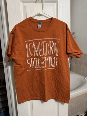 Camiseta naranja Texas Longhorns "Longhorn State Of Mind" para mujer talla grande Foto 1 de 4