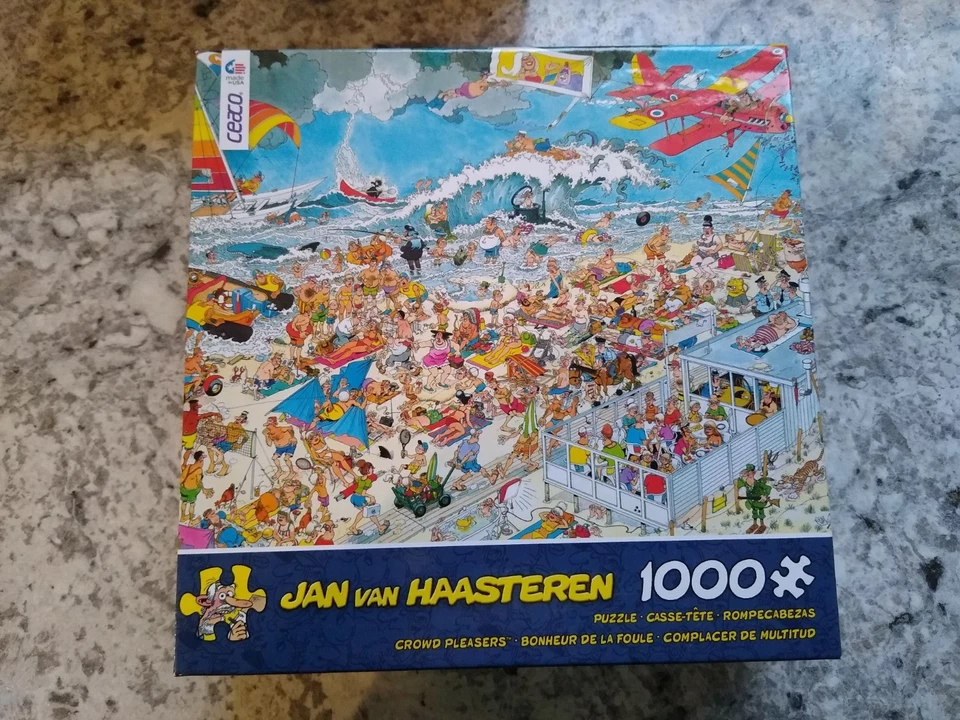 1000 Piece Puzzle - Ceaco Perfect Piece Count Puzzle Made in USA - At The Beach - Image 1 of 1