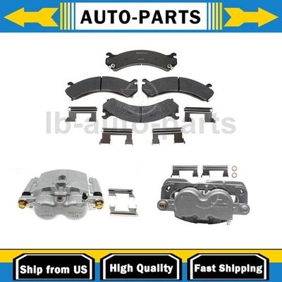 Pastilla de freno trasera y pinza 3x para Chevrolet Silverado 3500 2004-2007 5,7 L 4x4 Foto 1 de 4