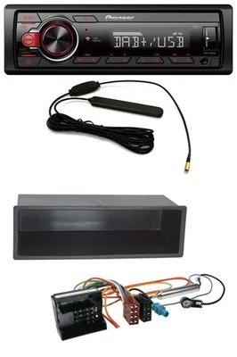Pioneer MP3 DAB 1DIN AUX USB Autoradio für Citroen Berlingo, C2, C3, Jumpy - Bild 1 von 4